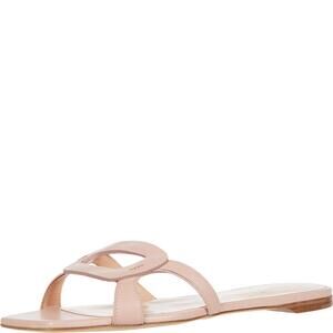 Rupert Sanderson Emblem Flat Calf Canration Pink 39 (US Womens 9) M